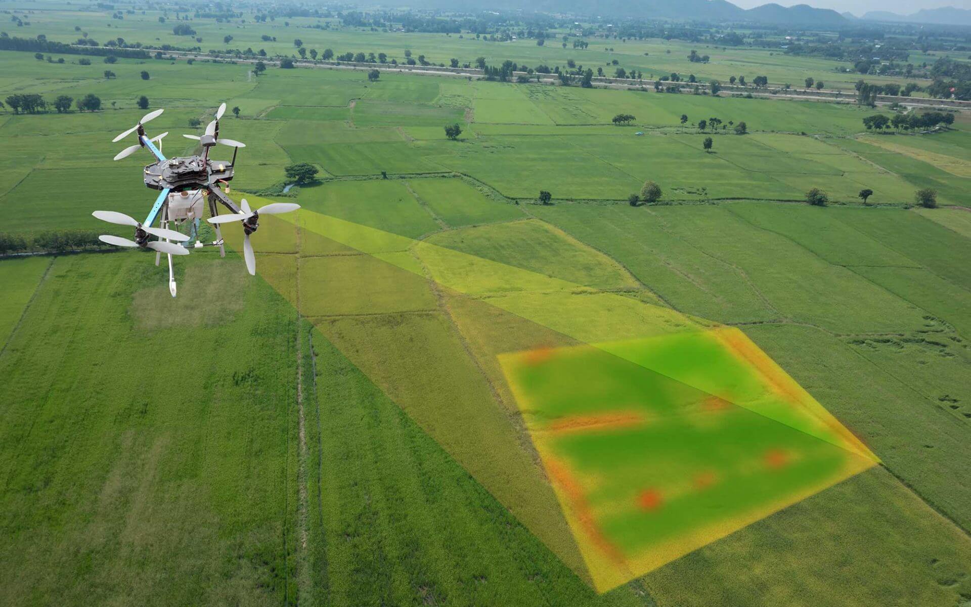 Agricultural drone services